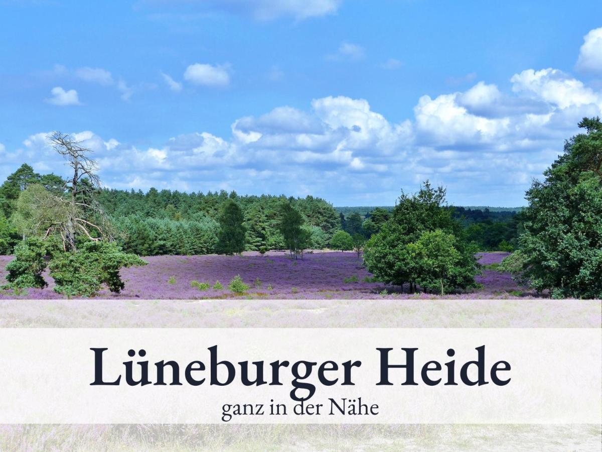 Blumenvilla - 15 Minuten Bis Zum Heide Park, Haustiere Willkommen, Sauna Im Gebaeude Шневердинген Екстериор снимка